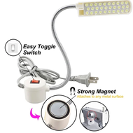 Magnetic Flexible 30 LED Work Lamp Sewing Machine Light 30 COB Lights Gooseneck Lamp with Magnetic Base for Workbench Lathe Drill Press