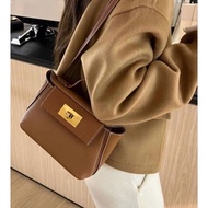 2424 SLING GENUINE LEATHER SHOULDER BAG/ SHOULDER BAG/ TOTE BAG GENUINE COWHIDEWanita