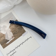 Kẹp Tóc Acetate Banana France Gold Label Thin Tail Kẹp Tóc Đơn Giản Thanh Lịch Kẹp Tóc Thẳng Kẹp Tóc