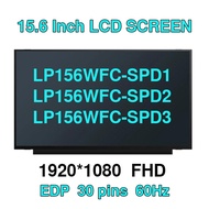 15.6 Laptop LCD Screen LP156WFC-SPD1 SPD2 SPD7 For Lenovo ideapad 3-15 S340-15 S540-15 ThinkBook 15 