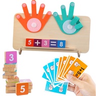 Kids Math Manipulatives Toys, Learning Educational Homeschool Supplies Montessori Math Game Number B