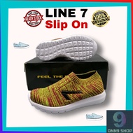 LINE7 S-2343 JUNIOR/KIDS JOGGING SHOES/RUNNING SHOES/SLIP-ON SHOES/SPORT SHOES/CANVAS L7 LINE 7 Snea