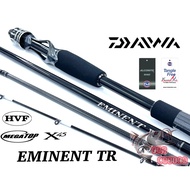 2023 DAIWA Eminent TR Travel Baitcast & Spinning Rod 4piece 4pcs Baitcasting BC Bass Fishing Rod 202