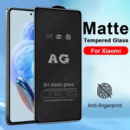 Xiaomi 12 Lite Mi 11 Lite 5G NE 12T 11T 10T 9T  Redmi Note 12S 4G 12 Pro Plus + 11S 10 10S 12C 9 9s 8 7 9A 9C 8A 7A Pocophone F1 Full Glue AG Matte Tempered Glass Screen Protector