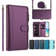 For VIVO V29 V29E V27 V27E S20 S17 S17T S16 S16E Pro Lite T2 Luxury Zipper wallet style flip cover P