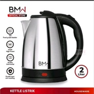 2L STAINLESS STEEL Electric Kettle bmw