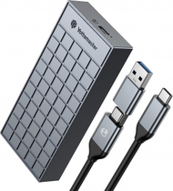 Yottamaster - Yottamaster USB 4.0 40Gbps 鋁製 M.2 NVME SSD 外殼，適用於 兼容 雷電 4/3 [HP8-C3]