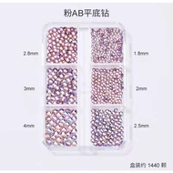 Crystal 3D Nail Art Rhinestones Nail Gems Nail Art Decorations Manicure Accessories Nail Stickers Cl