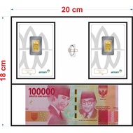 IDOLA FRAME - ACRYLIC BOX 2 LM, 1 RING & MONEY