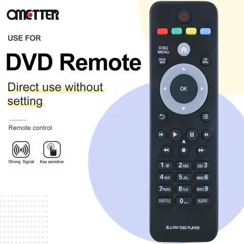 RC-2802 For PHILIPS Blu-Ray Disc REMOTE CONTROL BDP2180K BDP3200 BDP3280/51 BDP3300K BDP3385K bdp340