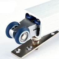 Bifold Door Hardware Wooden Sliding Door Pulley Furniture Hardware Wheel Barn Door Roller Wall Door