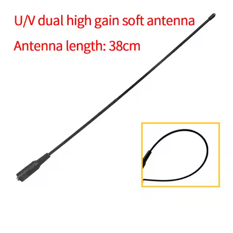 NAGOYA NA-771 SMA Female SMA-F Dual Wide Band Flexible Antenna VHF/UHF 144/430MHz Two Way Radio BAOF