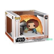 Box Damage Chai Baoqu FUNKO POP 719 Baby Yoda Ancient Force Barrier Star Wars Classic Scene
