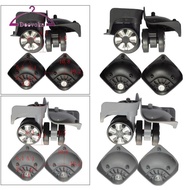[deevoka] Pack of 2 Luggage Suitcase Wheels Swivel Wheel Replacement travel Luggage Wheels