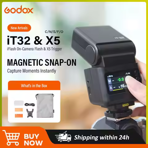 Godox iT32&X5 C/S/N/F/O TTL iFlash Camera Flash Compatible With X5 Wireless Flash Trigger Canon for 