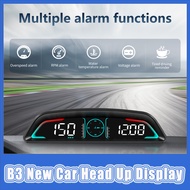 Xiosn-283 Multi-ftion OBD Meter B3 Car Head Up Display Speedometer Tachometer Voltmeter with Overspe