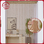 Beaded String Curtain 1x2M Door Beads Curtain Solid Color Door Curtain