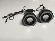 Philips 飛利浦 有線USB迷你喇叭 / 擴音器 / 立體聲多媒體喇叭 Stereo Speakers mini 電腦喇叭 Computer Speaker