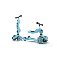 Scoot &amp; Ride Highwaykick1 2合1三輪平衡滑步車 - 藍色 | 適合1歲以上兒童 | 香港行貨 - 藍色