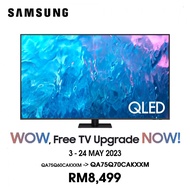 SAMSUNG 75" Q70D QLED 4K SMART TV (2024) | QA75Q70DAKXXM