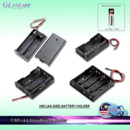 AA SIZE BATTERY HOLDER WITH WIRES UM3X2 UM3X3 UM3X4 PEMEGANG BATERI SAIZ AA SIZE AA BATTERY HOLDER R