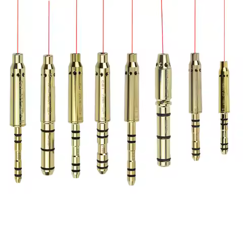 .177 .22LR Red Lase Boresighter 7.62 9mm .38spl .223 .177 22LR Cal Training Bullets Tactical Rifle S