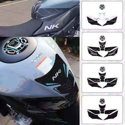 NK 2025 Motorcycle Frosted Sticker Suitable for CFMOTO 675NK Model Anti Slip Decal Fuel Tank Cap Dec