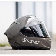 RYZEN ZX-550 XV GLOSS TITANIUM FULL FACE HELMET