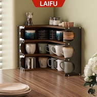 Corner Cup Storage Rack Desktop Corner Cup Holder Tea Cup Placement Cabinet Coffee Corner Storage Ca
