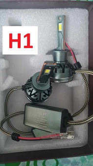 Đèn LED H1 và H3 điện 12V 24V cho xe tải ô tô KT60 120W đèn led CANBUS chống báo lỗi