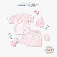Set 5 Món Đồ Cộc Cài Lệch Sơ Sinh MIOMIO - Thiết Kế Mùa Hè Thoáng Mát Dễ Chịu Bé Trai Bé Gái