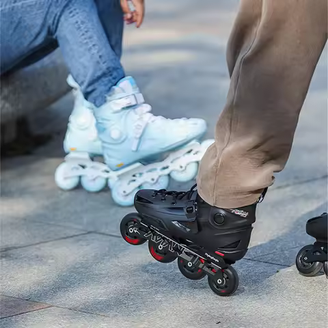 1 Pair Inline Skates Original Flying Eagle Skate FBS CNC Frame 85A Wheels Roller Skating Shoes Slalo
