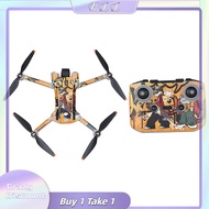 KLL Cho DJI Mini 3 Pro PVC Sticker Drone Cơ Thể Điều Khiển Từ Xa Da Dán Phim RC-N1 DJI RC
