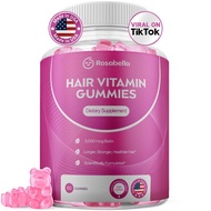 Rosabella Biotin Gummies (5000mg) for Hair, Skin & Nails