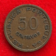 Angola 50 centavos Year 1961