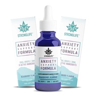 Stronglife Calming Drops- 8 Active Ingredients - Valerian Root, Passionflower, Ashwagandha, Maca Roo