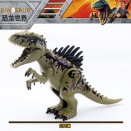 A/🗽Compatible with Lego Dinosaur Building Blocks Animal Jurassic Tyrannosaurus Park World Sickle Dragon Assembled Plug-i