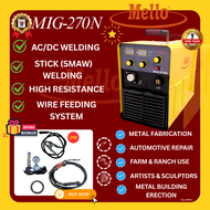 MELLO MIG270N (IGBT) 1 PHASE & 3 PHASE INVERTER CO2 GAS SHIELD WELDING MACHINE C/W ACCS