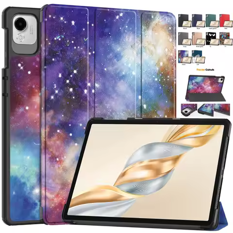 For Honor Pad X9a Case 11.5 inch Trifold Magnetic Leather Stand Hard Tablet Funda For Honor Pad X9 P