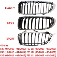 For BMW 4 Series F32 F33 F36 LCI 2014-2021 418i 420i 425d 428ix 430i 435i original car Double kidney