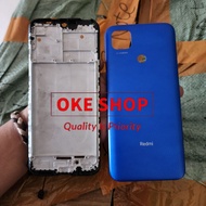 Backdoor XIAOMI REDMI 9C Bekdor Casing Kesing Tutup Belakang + Frame Lcd Tombol Volume Xiomi 9c