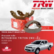 Mitsubishi Triton 2WD ตัวเตี้ย4WD Plus  ปี 2005-2014 ผ้าดิสเบรค หน้า ผ้าเบรค หน้า brembo NAO Premium