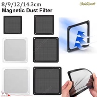 WATTLEMI Dustproof Mesh Cover, 80mm 90mm 120mm 143mm with Hole PC Chassis Cooling Fan Dust Filter, M