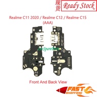 Realme C11 2020 / C12 / C15 Charging Board USB Port Plug In Pin Mic Ribbon For Replacement