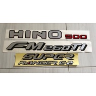 Hino 500 super ranger Sticker 260 TIFL Hino 500 FL260TI Sticker/ Hino 500 Sticker/