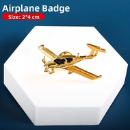 Captains Metal Aviation Pilot Badge Aircraft Accessory Uniform Lapel Pin for South China Air Nationa