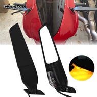 For DUCATI Panigale 959 1299 2016-2020 Rearview Mirrors Wind Wing Adjustable Rotating Side Mirror Winglet
