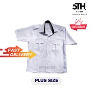 <Plus Size> Security Guard Uniform Short Sleeve | Seragam Pengawal Keselamatan Lengan Pendek (INC PI