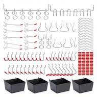 96pc PegBoard Hook Set Pegboard Accessories Organizer Kit