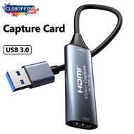 Video Capture Card, 4K Cam Link Card HDMI to USB 3.0 Capture Card,30FPS Video Capture Device for Gam